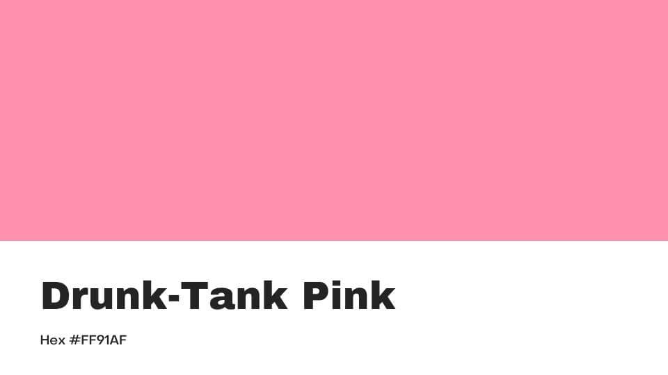 weird colors drunk tank